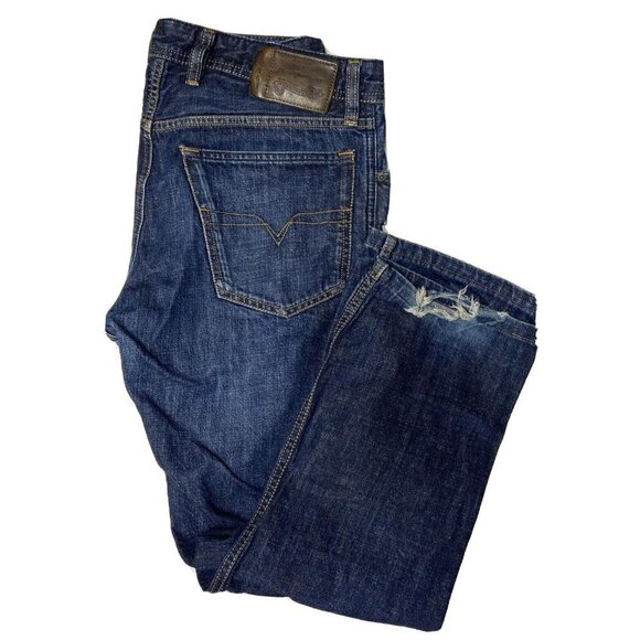 Diesel Other - Diesel Waykee Straight 31X27 Hemmed Blue Jeans Denim Grunge